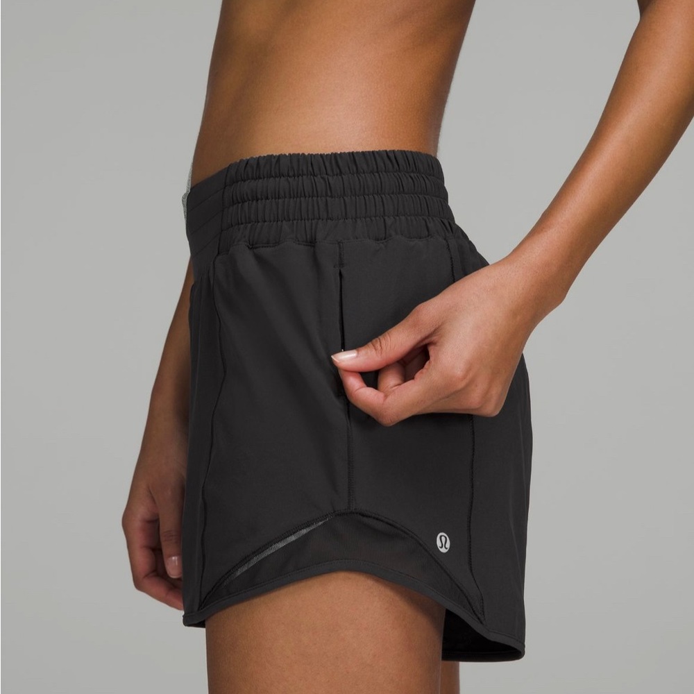 Black 8 tall hotty hot shorts 4” inseam worn twice. Too big for me
